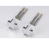 Vparts 28 Mm +30 Mm Handlebar Riser Argenté