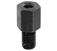 V PARTS Rückspiegeladapter männlich M10 (Rechtsgewinde) schwarz