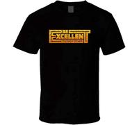 V.POON Bill and Ted's Be Excellent to Each Other T Shirt Black 3XL