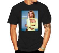 V.POON Men Funy T-Shirt Dua Dont Start Now Lipa Tour 2021 Style Mendagri Tshirt Black M