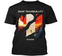 V.POON Men's Dark Tranquillity Moment Swedish Death Metal Band T-Shirt Black XL