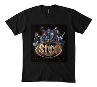 V.POON Styx Tour 2020 Atindede Slim Fit T-Shirt BL Black L