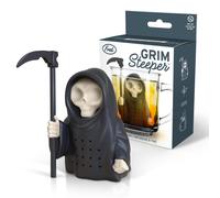 V ritable infuseur th Fred GRIM STEEPER Grim Reaper en silicone r utilisable noir, cadeau amusant pour les amateurs de th , gadget de cuisine