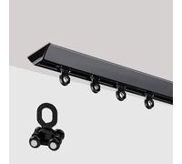 V S Ensemble de rails de plafond - Système de séparation de pièce en aluminium pour une meilleure intimité dans les hôtels, les hôpitaux, les théâtres et les espaces événementiels - Solution