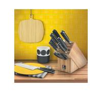 V Sabatier Love Food - Bloc 9 Couteaux De Cuisine