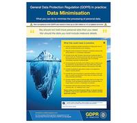 V Safety Affiche de sécurité en plastique souple GDPR In Practice 297 x 420 mm Format A3 0,2 mm