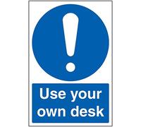 V Safety CV040AU-R Vsafety Utilisez votre propre bureau en plastique rigide 200 mm x 300 mm - 1 mm