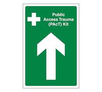 V Safety Kit de traumatisme d'accès public 200 x 300 mm