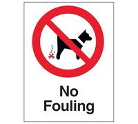 V Safety No Fouling Panneau de sécurité en plastique rigide 150 x 200 mm 2 mm