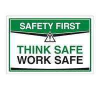 V Safety Panneau de sécurité en aluminium composite 300 x 200 mm