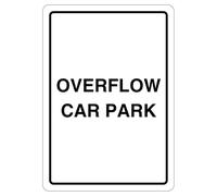 V Safety Panneau de sécurité en aluminium composite réfléchissant pour parking 210 x 297 mm (A4)