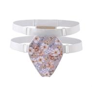 V-Sling Ceinture de soutien pelvien en polyester léger pour prolapsus utérin et soulagement de la grossesse (jaune, XL)