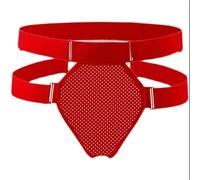 V-Sling Ceinture de soutien pelvien en polyester léger pour prolapsus utérin et soulagement de la grossesse (rouge, XL)