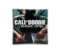 V Syndicate Call of Doobie Cendrier en verre 11 x 11 cm