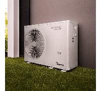 V-TAC 10kW Pompe à chaleur monophasée - ATW Monobloc - R32 - Ventilateur DC - 220-240V