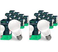 V-TAC 10x Ampoules LED A60 10,5W - [Haute Luminosité] - E27 - (équivalent 75W) - 1055 Lumen - Ouverture du faisceau lumineux 200° - Efficacité Maximale et Économie d'Énergie - Blanc Froid 6500K