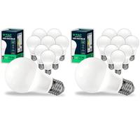 V-TAC 10x Ampoules LED culot E27 10,5W (équivalent 75W) A60-1055 Lumen - 4000K Blanc Neutre - Ouverture du faisceau lumineux 200° - Efficacité Maximale et Économie d'Énergie (Lot de 2)