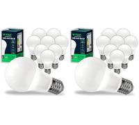 V-TAC 10x Ampoules LED culot E27 8,5W (équivalent 60W) A60-806 Lumen - 6500K Blanc Froid (Lot de 2)