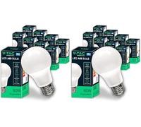 V-TAC 10x Ampoules LED E27 - [ Haute Efficacité 8,5W ] - A60 - (Équivalentes à 60W) - Ampoules Nouvelle Génération à Basse Consommation - 806 Lumens - Blanc Froid 6500K (Lot de 2)