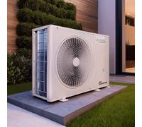 V-TAC 12kW Pompe à chaleur monophasée - ATW Monobloc - R32 - Ventilateur DC - 220-240V