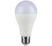 V-TAC 214453 LED CEE F (A - G) E27 15 W blanc chaud (Ø x L) 125 mm x 64 mm
