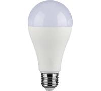 V-TAC 214454 LED CEE F (A - G) E27 forme de poire 15 W blanc naturel (Ø x H) 65 mm x 134 mm