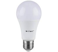 V-TAC 217261 LED CEE F (A - G) E27 forme de poire 8.50 W blanc lumière du jour (Ø x H) 60 mm x 108 mm
