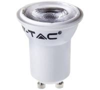 V-TAC 21871 LED CEE F (A - G) GU10 réflecteur 2.00 W blanc froid (Ø x H) 35 mm x 46 mm 1 pc(s)