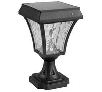 V-TAC Lampadaire d'extérieur solaire LED 2890 VT-983-S 2.00 W Noir (mat)