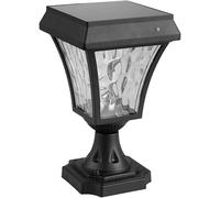 V-TAC 2890 VT-983-S Lampadaire dextérieur solaire LED LED 2 W noir (mat)