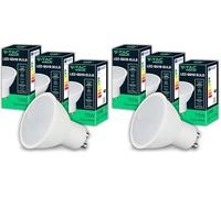 V-TAC 3x Ampoules LED GU10-10W Haute luminosité (Équivalent 70W) - 1000 Lumen - Spot LED GU10 pour une Efficacité Maximale et une économie d'énergie - Blanc Froid 6500K (Lot de 2)
