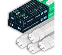 V-TAC 4 x LED Tubes 60 cm T8 G13-7.5 W 850 Lumens Chip Samsung for Ceiling Wall Garage Shop T8 Shape Tube Neon Repla CARTE LED