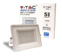 V-TAC 416, Die Cast Aluminium, 100 W, Blanc, 1 Unité (Lot de 1)