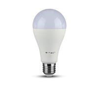 V-TAC 4454 Lampe LED A65 E27 15 W 4500 K, 1500LM, 130D, Pla