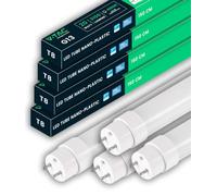 V-TAC 4x Tubes LED 150 CM - T8 G13-20W - 2100 Lumens - Chip Samsung - Tubes pour Plafond, Mur, Garage, Magasin - Tube forme T8 - Remplacement des Néons - Lumière Blanc Neutre 4000K