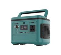 V-TAC 600W Station d’Énergie Portable 568Wh Chargeur Sans Fil Compatible Solaire Vert