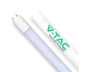 V-TAC 6279 9 W T8 LED Glass Tube non rotatif 60 cm 6500 K (25 unités)