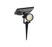 V-TAC Lampe de jardin solaire LED VT-952 2.00 W Noir
