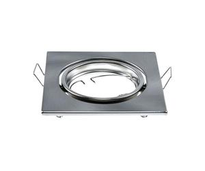 V-TAC 8942, nickel satiné, carré.