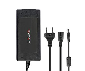 V-TAC Alimentation en plastique de 78 W - Alimenté à 24 V - avec jack 2,1 couleur noire - IP44