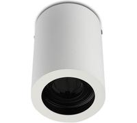 V-TAC Aluminium GU10 Tube rond pour montage en surface Blanc+Noir 142x100 VT-796