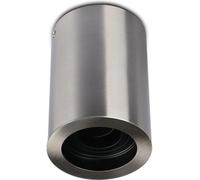 V-TAC Aluminium GU10 Tube rond pour montage en surface Satin+Noir 142x100 VT-796