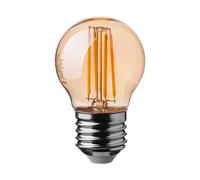 V-TAC Ampoule LED - Ambre - Golf - Support E27 - IP20 - 4W - 350 Lumens - 2200K