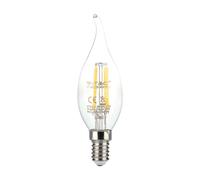 V-TAC Ampoule LED | Bougie | Support E14 | IP20 | Clair | 4W | 400 Lumens | 3000K