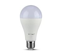 V-TAC Ampoule LED Chip Samsung E27 17W A65 6400K Dimmerabile, Blanc
