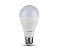 V-Tac Ampoule LED E27, A65, thermoplastique, 17 W, blanc froid, 6 000 K, 200 °