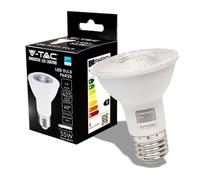 V-TAC Ampoule LED E27 PAR20 avec puce Samsung - 5,8W 425 Lumen - Efficacité maximale et ampoule LED à économie d'énergie - Lumière blanche froide 6500K