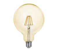 V-TAC Ampoule LED - Globe G125 - Support E27 - IP20 - Ambre - 4W - 550 Lumens - 2200K - 2200K