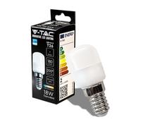 V-TAC Ampoule LED pour Réfrigérateur et Lampes - E14-2W - 180 Lumen - Petites ampoules LED T26 pour une efficacité maximale et une économie d'énergie - Blanc Froid 6500K VT-202