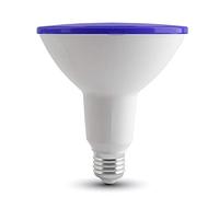 V-TAC Ampoule LED SMD 15 W E27 Par38 Bleu lumière 1200 lm 30 degrés Ip65